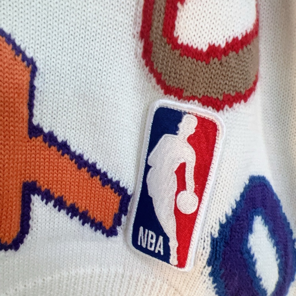 New 100% Authentic Louis Vuitton Men’s NBA Multicolor Letter Sweater - Picture 3 of 10